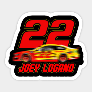 Joey Logano 22 Sticker